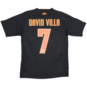 2006-07 Valencia Away Shirt David Villa #7 - 8/10 - (S)