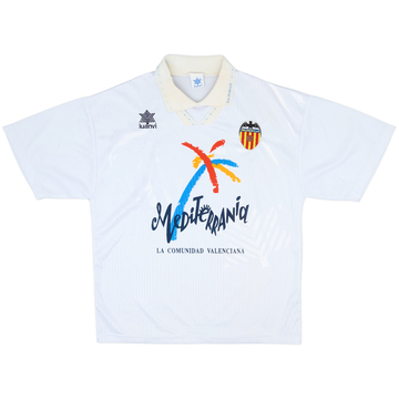 1993-94 Valencia Home Shirt - 8/10 - (XL)
