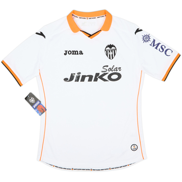 2013-14 Valencia Home Shirt (S)