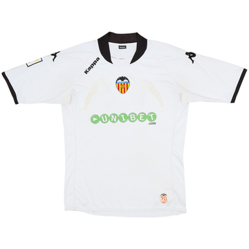 2009-10 Valencia Home Shirt - 5/10 - (XL)
