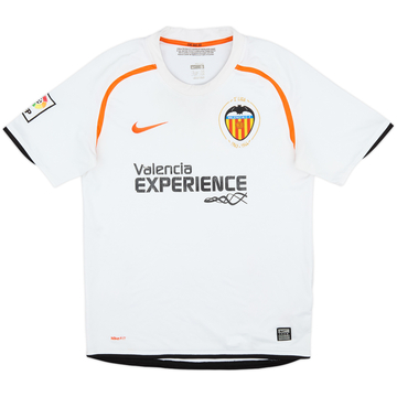 2008-09 Valencia Home Shirt - 5/10 - (S)