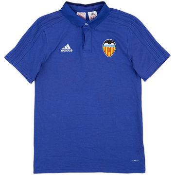 2018-19 Valencia adidas Polo Shirt - 8/10 - (M.Boys)