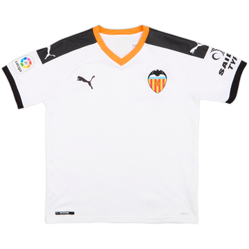 2019-20 Valencia Home Shirt - 9/10 - (L.Boys)