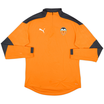 2020-21 Valencia Puma 1/4 Zip Sweat Top - 8/10 - (L)