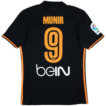 2016-17 Valencia Away Shirt Munir #9 - 5/10 - (S)