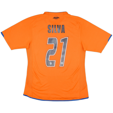 2007-08 Valencia Player Issue Away Shirt Silva #21 - 8/10 - (M)