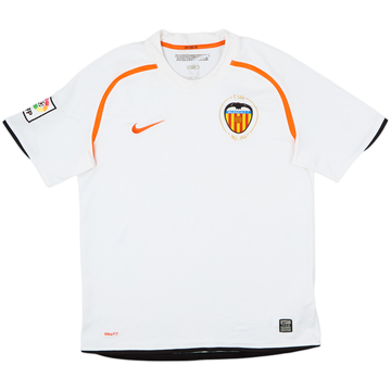 2008-09 Valencia Home Shirt - 4/10 - (M)